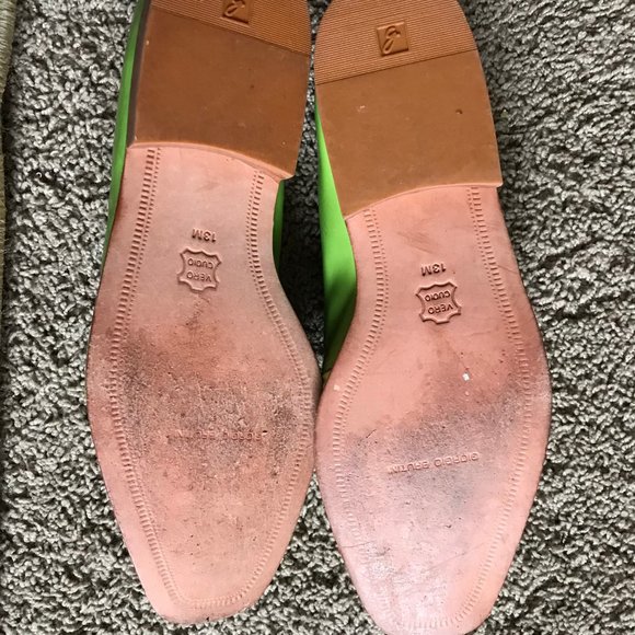 Giorgio Brutini Satin Print Leather Shoes. main image 4